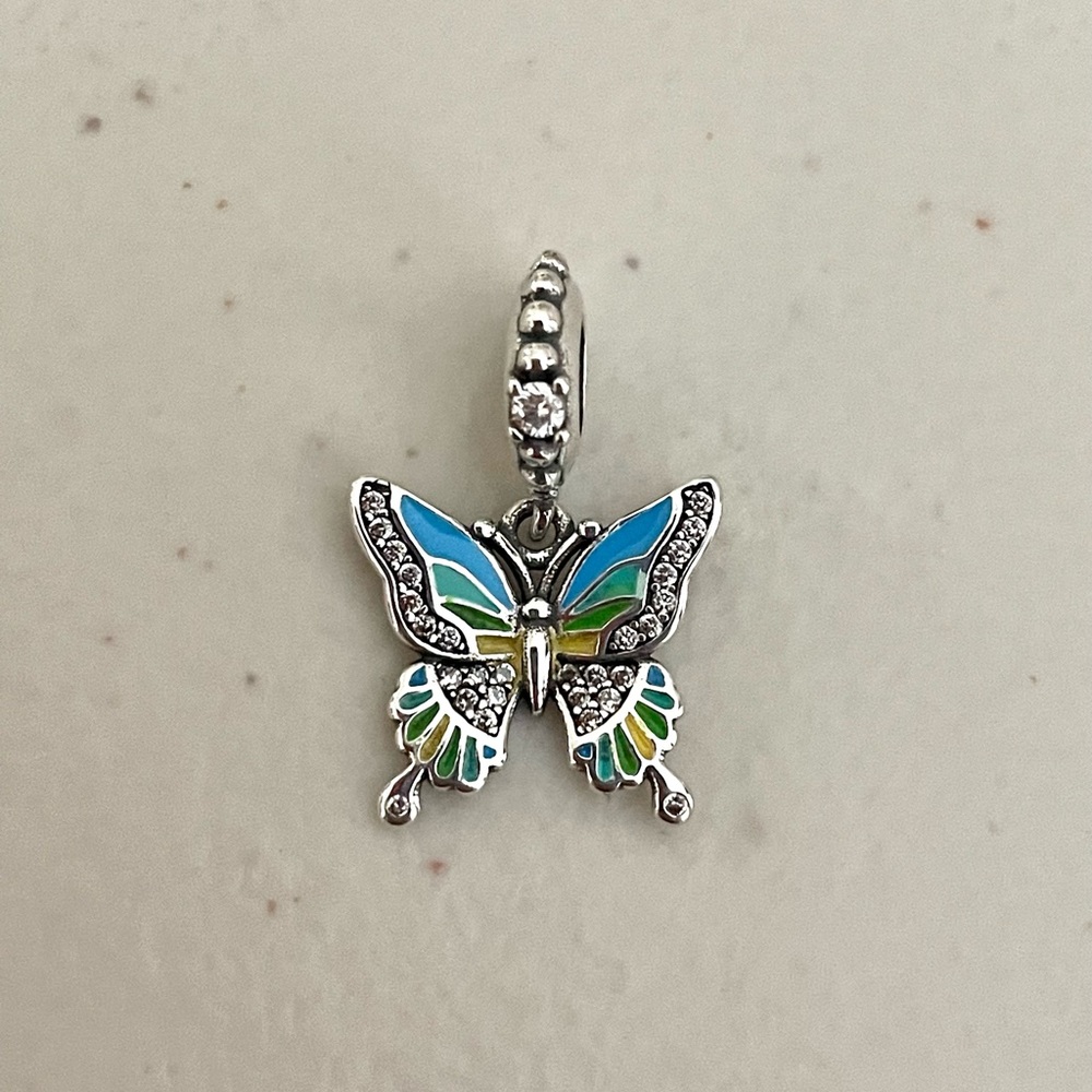 Nature Butterfly Bracelet Charm